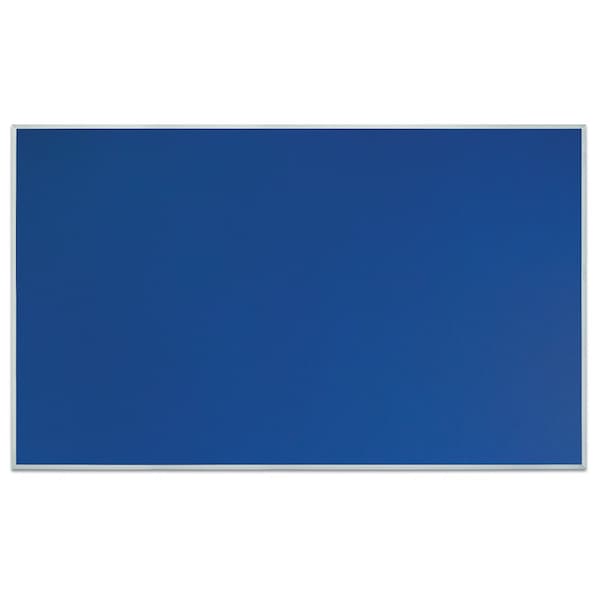 Corkboard, Fabric, 2 Door, 48x36", Blk/Amthy